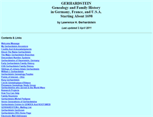 Tablet Screenshot of gerhardstein.org